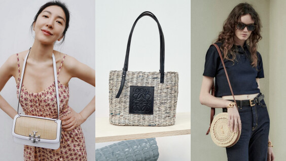 2022夏日精品草編包盤點:Loewe回收舊籃再製、Prada熱賣編織包新尺寸