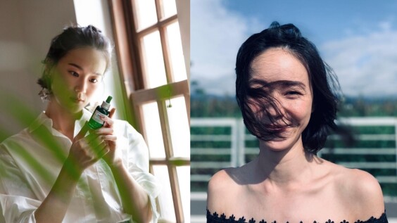鍾瑶完美膚質近看0瑕疵!靠飲食顧好白嫩膚質、鍾愛綠色簡單保養