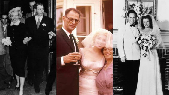 金髮夢露好萊塢永遠的女神，細看Marilyn Monroe的婚姻故事與婚紗選擇