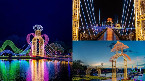 2022宜蘭情人節打造「七夕鵲橋」!浪漫燈飾、甜蜜音樂會…情侶快放閃