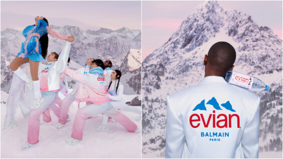 Balmain x Evian 盛夏膠囊系列給你最少女心的爆擊,粉嫩色漸層可甜可鹹,這幾款不收不行!