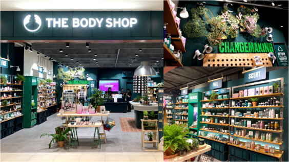 以愛地球為目標的綠色美妝先驅The Body Shop全新Workshop永續概念店來了! 就在台中LaLaport、台北京站，一定要去逛逛!