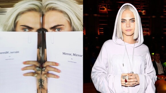 會走秀、會演戲還會創作!超模卡拉迪樂芬妮Cara Delevingne最新將推出首本小說《Mirror, Mirror 》