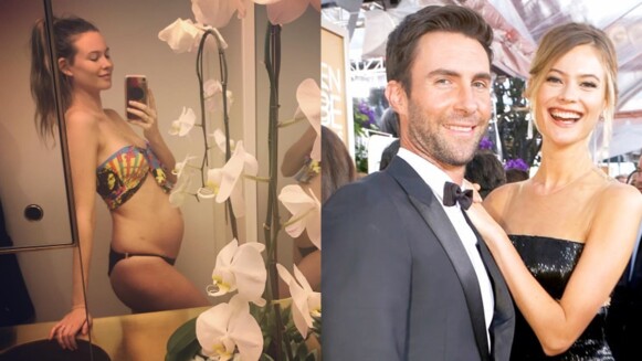 愛妻曬性感孕肚!38歲亞當李維Adam Levine二度當爸