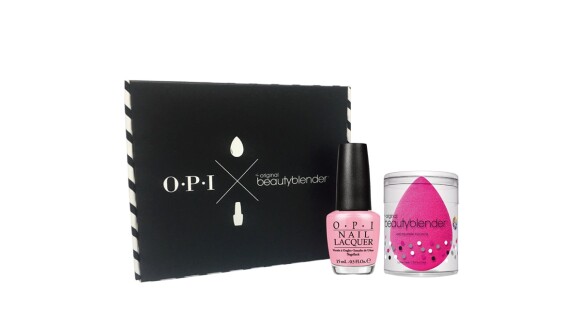 美甲美妝神器聯手怎能錯過?OPI X beautyblender 合推最粉紅的聯名美妝專業訂製美妝盒