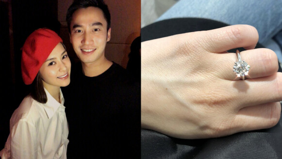 姐弟戀修成正果!阿嬌宣布與「醫界王陽明」閃婚,甜蜜曬婚戒:「謝謝你的愛,下一站幸福!」