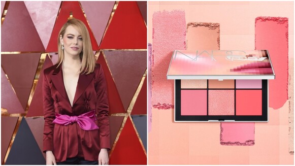 好羨慕她搶先用到NARS自戀搶眼頰彩盤!發現艾瑪史東Emma Stone 2018奧斯卡的妝容亮點