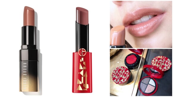 最吸睛限量口紅!Giorgio Armani奢華訂製緞光水唇膏#203、Bobbi Brown #Uber Beige暖棕紅冬日必備