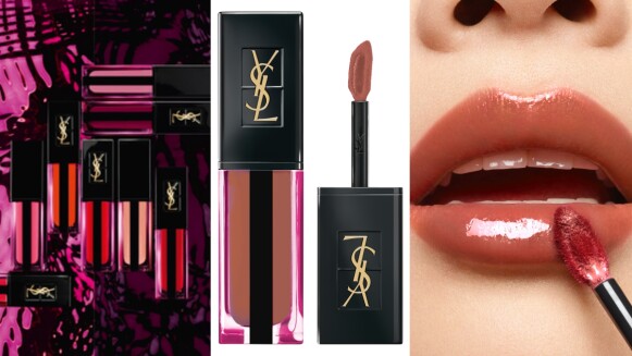 YSL 2019最重要的新口紅「奢華緞面水光染唇釉」6月開賣!40%護唇水精萃、黃金比例刷頭、完整18色等必買3大理由+推薦色號完整公開
