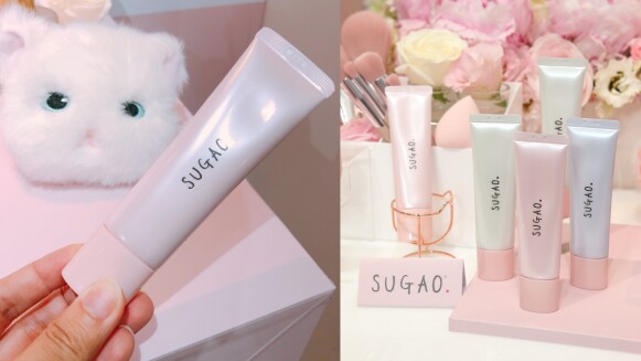 日本女生人手一支的SUGAO粉透白素顏慕斯在台灣開賣!全系列也換上與日本同步Pantone色新包裝