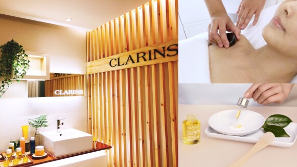 克蘭詩SKIN SPA美妍中心2020年全新「純萃賦活能量護理」,溫熱淋油、熱石按摩搭配特調燈光與音樂…一掃肌膚深層壓力、做完身心輕飄飄