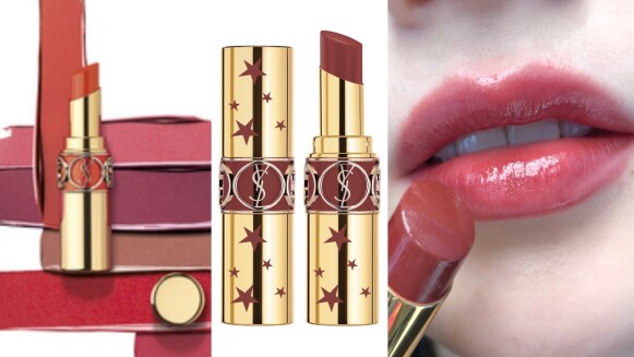 YSL「金管」情挑誘光水唇膏2020年新增亞洲限定11色,#76黯紅、#108玫瑰奶昔必收!還有星星包裝的「星願限量版」
