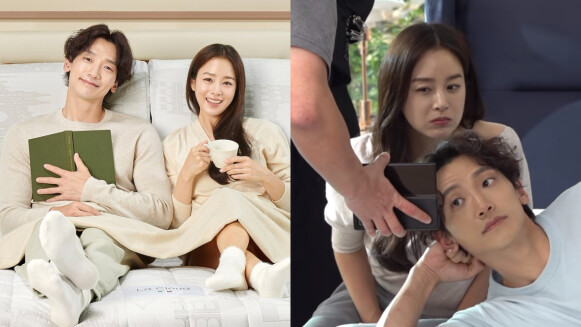 RAIN、金泰希 再次閃光合體!高甜氛圍寢具廣告,有愛每晚都好眠!