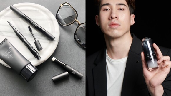 資生堂2021首度推出男性彩妝保養!SHISEIDO MEN男人極致系列專為都會型男打造,連小紅瓶都變成小黑瓶