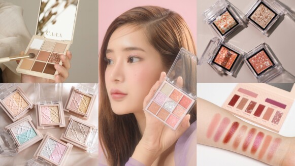 2021春夏開架眼影6款盤點:媚比琳、Solone、Integrate、Visee、Cara Beauty、Unleashia…單顆到九宮格任君挑選!