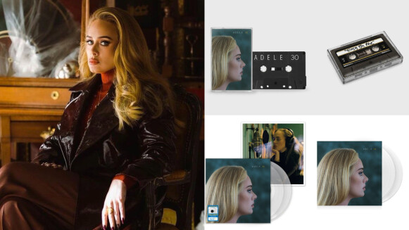 愛黛兒Adele《30》11月19日全球發行,實體專輯好精彩!黑白+透明膠、限定卡帶,豪華盤CD還多3首歌!