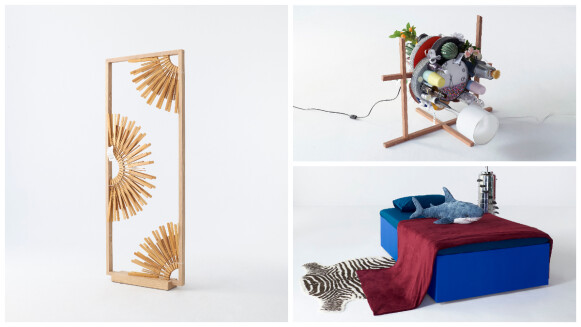 林宜賢參與《Ready-Made Object》 聯名跨界藝術展,竹製沙拉夾做成的屏風既酷且優雅!