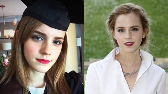 「妙麗」艾瑪華森Emma Watson 從布朗大學畢業!興奮自拍PO臉書