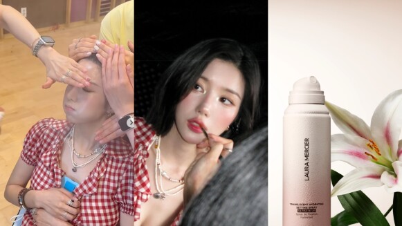 權恩妃WATERBOMB定妝噴霧被問爆!彩妝師公開妝容清單,玩水下大雨都不怕脫妝!
