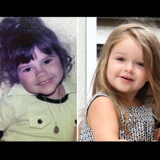 好基因會遺傳！維多莉亞撞臉女兒小哈潑