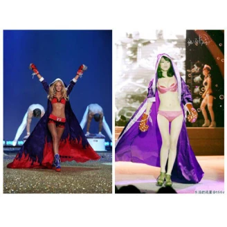 強國人沒有極限！山寨版維多利亞秘密大秀在中國長這樣…！