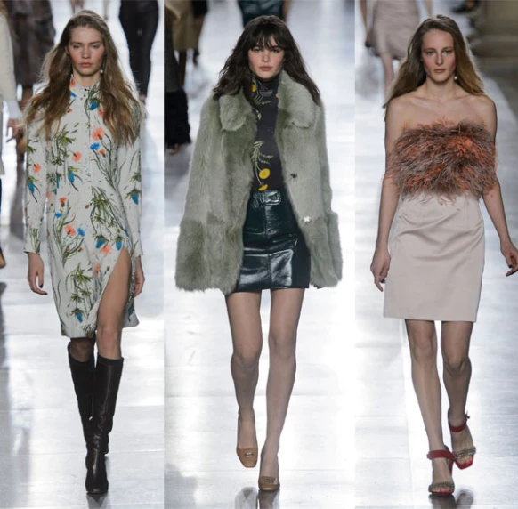 【2015秋冬倫敦時裝週】TOPSHOP : 陰雨倫敦的鳥語花香 