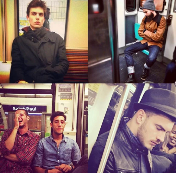 捕獲野生帥哥專用帳號！將法國地鐵型男一網打盡的instagram你跟上了沒
