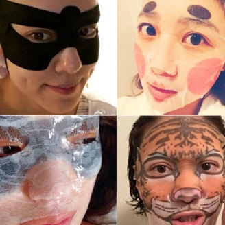 這不PO網太可惜！女星搞笑面膜照 連小孩也不放過