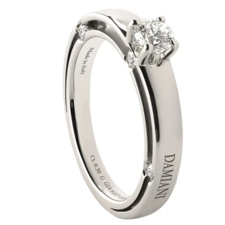 DAMIANI 甜蜜經典對戒，讓你圈住愛情浪漫氛圍