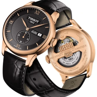 TISSOT力洛克小秒針自動腕錶：復古小秒針 駐足雋永時刻