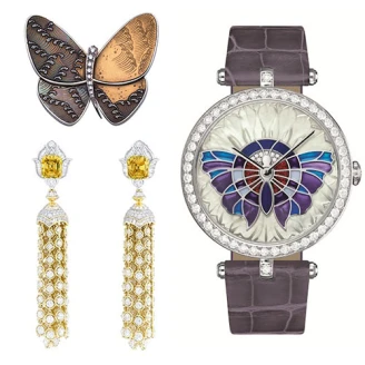 Van Cleef &amp; Arpels梵克雅寶，《Enchanting Butterflies》頂級珠寶展