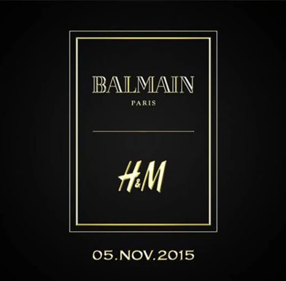 第一個台灣就能買到的H&amp;M聯名來了！官方證實攜手Balmain且單品已曝光