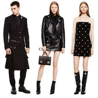 VERSUS VERSACE 2015秋冬：剛烈軍裝 x 方格紋，霸氣中的優雅 