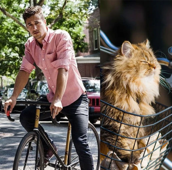 寵物情人真實版？萌寵物通通變身帥男子的時尚大片！