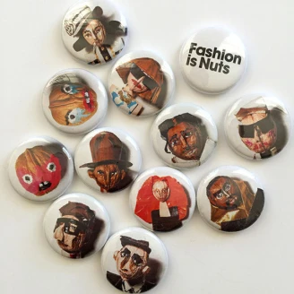 時尚名人全變成核果？逗趣的特別企劃Fashion is nuts. 席捲時尚圈！