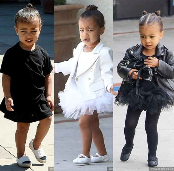 小小時尚新icon！金卡達夏女兒的穿搭特輯