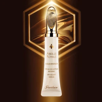 創造明眸大眼的「金手指」按摩神器！嬌蘭皇家蜂王乳 黃金超導眼部精華