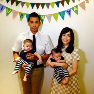 「飛飛翔翔」熊貓兄弟萌翻天!范瑋琪、陳建州育兒趣事大公開