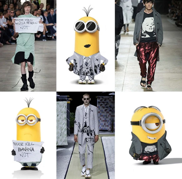 小小兵化身帥男模！超萌詮釋2016春夏男裝