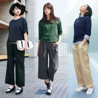GU寬褲風潮再進擊！舒適材質提升不同風格完美演繹