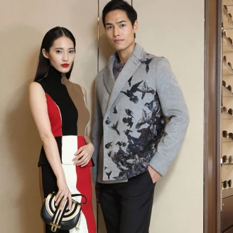 Salvatore Ferragamo 早秋男女系列－幾何設計與動物圖紋異想