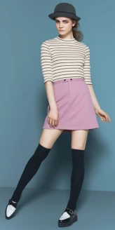 穿越時空懷舊摩登 GU 復古風妝點搖擺女孩