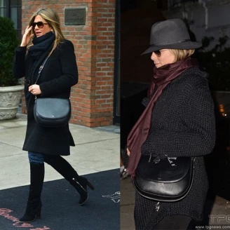 9張街拍照！證明珍妮佛安妮斯頓對CÉLINE Trotteur有多專情