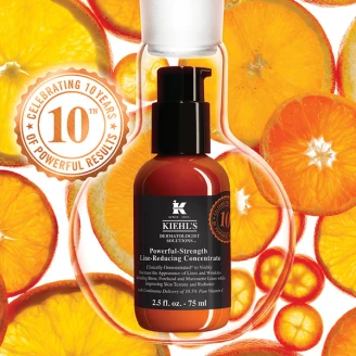 Kiehl’s契爾氏抗老神器歡慶10週年！特別推出黑金復古限量裝