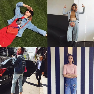 穿出不一樣的丹寧！來自Irene Kim的進階穿搭靈感