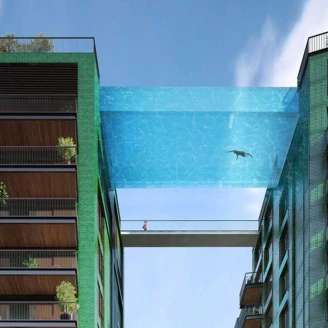 試膽還是享受？倫敦高空游泳去