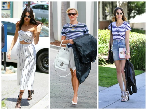 沒有懶女人，只有穿條紋不會搭配的女人