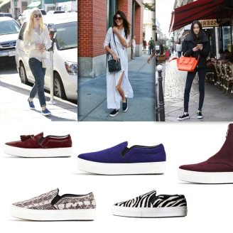 CÉLINE Skate出新靴！Kendall Jenner就愛踩懶人鞋上街亮長腿