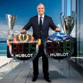 歐洲足球進入宇舶時間！HUBLOT宇舶錶與歐洲足球總會再度攜手合作