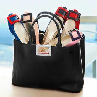 俏麗美好的視覺享受！Roger Vivier歡慶改裝推台灣限定撞色芭蕾舞鞋